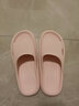 小白丫软底夏浴室拖鞋女按摩抗菌舒适防滑日式简约家居情侣洗澡凉拖鞋Y8 Y1浅灰43-44适合42-43的脚码 实拍图