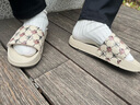 斐乐（FILA）DRIFTER男鞋复古拖鞋新款凉拖休闲沙滩鞋漂流船 黄水泥-CM 42 实拍图