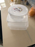 SP SAUCE日本进口冰箱保鲜盒收纳盒食品冷冻盒套装大号塑料厨房储物盒 2.6L 三个装 实拍图