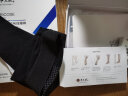 中三院静脉曲张弹力袜医用治疗型压力袜术后护小腿中老年血栓春夏男女 医用一级治疗型（长筒露脚踝） 黑色S码 参考体重90斤以下 实拍图