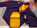 恒源祥3斤巨厚女士保暖内衣加绒加厚套装加大码中高领中老年人妈妈秋冬 女士-紫色中高领 (M) 实拍图
