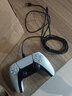 PlayStation 适用于索尼（SONY）PS5游戏机配件 5国行手柄 无线耳机/座充/摄像头/连接线 PS5原装手柄【白色+USB-C数据线】 实拍图