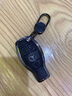 奔驰c200l钥匙包A180壳GLA200扣GLC260金属GLK300 S级CLA老款车钥匙套 C款【黑色】+钥匙扣 实拍图