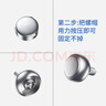 华饰车牌卡扣螺钉汽车牌照专用防盗固定螺栓车牌照螺母螺帽螺丝钉通用 实拍图