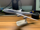 terebo18厘米波音B747 B787模型机飞机模型民航国航客机 白色底座 波音747-8德国汉莎航空 实拍图
