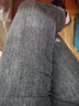 狮子聪  加绒牛仔裤女外穿弹力修身显瘦小脚加厚保暖带绒2025冬季新款 灰色灰绒九分(SJ-8836) 28 实拍图