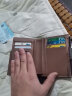 贝茜默男士钱包短款青年韩版竖款多功能钱夹创意个性学生多卡位皮夹三折 灰色 晒单实拍图