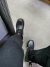 Dickies马丁靴男靴子春季英伦风工装鞋休闲高帮皮靴情侣靴潮流男鞋 黑色S28（男款） 39 实拍图