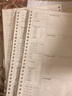 慢作 活页本外壳活页笔记本子活页夹替芯网格本方格纸康奈尔笔记本横线本活页纸活页芯纸 B5英语/3本替芯/180张 实拍图