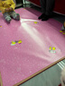 希尔维亚碳晶地暖垫电热地板发热地垫电热炕客厅地热地垫子 粉色卡通 120厘米x200厘米 智能温控 实拍图