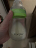 蒙芭拉（monplay）新生儿玻璃奶瓶宽口径0-6个月仿母乳防胀气初生婴儿奶瓶宝宝喝水 绿色 150ml 实拍图