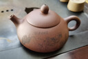 倒把西施 紫砂壶纯手工宜兴紫砂泡茶壶茶具套装 紫泥东坡石瓢 刻绘石瓢 实拍图