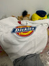 dickies秋季男女同款情侣logo印花圆领卫衣DK007059 白色 XXL  实拍图