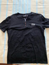 JEEP SPIRIT吉普T恤男夏季短袖男士V领纯色上衣透气短袖T恤男款 黑色 L  实拍图