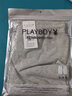 花花公子（PLAYBOY）男士全棉大裤衩秋冬家居短裤头纯棉睡裤夏天居家薄款宽松 浅灰色【纯棉款 766】 2XL （建议135-140斤） 实拍图