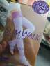 丝翎（SLIMWALK）日本进口塑形睡眠袜女压力袜连裤袜美腿袜长筒袜春秋强压显瘦袜 睡眠长筒袜加长美腿4段压力  1双 S-M 实拍图