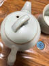冠杰汝窑茶壶台湾汝瓷茶具大开片养后呈蝉翼纹茶壶陶瓷茶具功夫茶单壶 实拍图