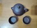 古往今来 宜兴原矿纯全紫砂壶名家手工泡茶壶家用功夫茶具套装 紫泥西施壶 300ml 周翔 截盖大西施 实拍图