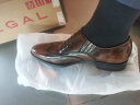 REGAL丽格正装皮鞋耐磨男鞋T43C BR(褐色) 44 晒单实拍图
