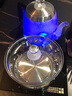 开品 23X37全自动底部上水电热水壶茶台茶桌专用一体玻璃烧水壶嵌入式套装抽吸水电茶炉蒸汽喷淋煮茶器 烧水+消毒黑色 1.2L (23X37CM) 实拍图
