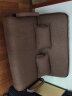 立太（LEADTEK） 沙发床现代两用折叠单人沙发双人多功能租房小户型简易布艺沙发 咖啡色190X120cm【两个抱枕】 实拍图