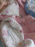 日本匹鲁（ピル）儿童被子秋冬被宝宝幼儿园被子可水洗冬季抗菌棉被子 夹棉被套+厚被芯 爱丽丝粉150*180 实拍图