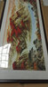 好久不见新中式客厅装饰画沙发背景墙横幅壁画现代简约酒店主卧室 新工艺 如日方升 70cmx200cm(适合2.5-3.5米沙发) 丝缎金 铝合金外框+有机玻璃 实拍图