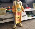 Babyprints儿童围裙画画衣防水罩衣宝宝吃饭绘画厨房套装防水防脏易擦带袖套 实拍图