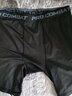 昇亿 紧身短裤男运动速干篮球健身训练弹力跑步裤健身五分紧身裤 黑色 3XL 实拍图