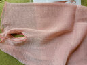 杉沓 防晒面罩女夏季薄款面纱围脖套女套头小丝巾护脖护脸挂耳面巾 纯色-粉色 发2个 实拍图