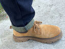骆驼（CAMEL）低帮工装鞋秋季英伦皮革休闲男士马丁鞋 G15A076064 驼色 43 实拍图