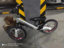飞鸽（PIGEON）儿童平衡车滑步车男女宝宝滑行车两轮无脚踏车童车自行车14寸银色 实拍图