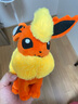 UCGO 口袋妖怪神奇宝贝伊布家族 毛绒玩具 火伊布 20cm 实拍图