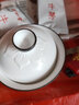 融诚盖碗茶杯 陶瓷泡茶碗功夫茶具茶壶白瓷哑光三才碗套装 实拍图