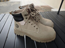 真维斯（Jeanswest）马丁靴男靴户外2024秋冬季高帮潮靴子男士耐磨工装靴男 卡其色 42 实拍图