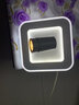 科瑞森（KRISEN） 走廊过道玄关灯简约创意射灯衣帽间筒灯入户阳台吸顶灯 圆形【黑色】直径25CM-暖光 实拍图