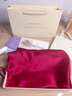 珊目尔【性感百搭新款】重磅荡领真丝睡裙100%桑蚕丝吊带睡衣纯欲风 酒红色【单吊带】 M (160)适合80-105斤穿着 实拍图