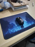 先机小牛 小号鼠标垫二次元男女生护腕键盘垫办公桌面电脑游戏动漫订制垫办公鼠标垫游戏鼠标垫动漫鼠标垫 鹿与森林 370mm*250mm*厚2mm 实拍图