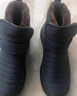 回力棉鞋男冬季加厚加绒中老年人保暖鞋防水爸爸鞋耐磨棉靴雪地靴男 藏青 男款 42 实拍图