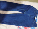 真维斯（Jeanswest）牛仔裤女小脚裤2025冬季加绒保暖高腰弹力修身显瘦深蓝加绒30 实拍图