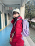 Back care书包小学生护脊减负双肩背包高颜值大容量书包公主紫/B25-162B 实拍图