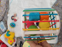 JUMP HERO婴儿玩具魔方彩虹转转乐宝宝0-3岁积木形状认知六一儿童节礼物 幸运草转转乐绿色 实拍图