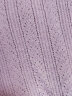 珍贝纯羊绒套头女2022秋冬新品纯色圆领提花衫D21098 云灿紫 XL/(110码) 晒单实拍图
