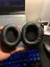 承策 适用索尼SONY MDR-7506耳罩MDR-V6 CD900ST头戴式耳机套MSR7耳套舒适海绵套耐磨皮套耳机配件 黑色拼接款耳套一对 实拍图