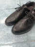 宜驰（EGCHI）皮鞋男士商务休闲正装英伦耐磨舒适通勤鞋子男 1618 黑色 38 实拍图