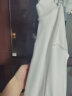 无印良品 MUJI 女式 弹力罗纹编织 半高领长袖T恤 BBM02A1A 打底衫 白色 M 实拍图