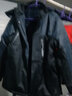 左斯客加绒加厚棉衣外套秋冬季青年韩版连帽棉服外套男棉袄户外骑行防寒 绿色 XL 实拍图