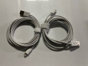 毕亚兹苹果充电线快充数据线1.2米两条装适用iPhone14/13/12/11/8手机iPad平板车载USB充电器Lightning线 实拍图