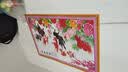 ZSTO山水风景画客厅装饰画年画办公室墙贴餐厅贴画纸画中式海报带瀑布 B8397 竹报平安 65厘米X95厘米无框画 备注型号 实拍图