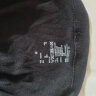 无印良品（MUJI）女式 使用了棉的冬季内衣 U领八分袖T恤 69AD435 秋衣 保暖衣 黑色 M 实拍图
